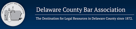 Logo Recognizing Gregory L. Schell, Esq's affiliation with Delaware County Bar Association