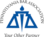 Logo Recognizing Gregory L. Schell, Esq's affiliation with Pennsylvania Bar Association